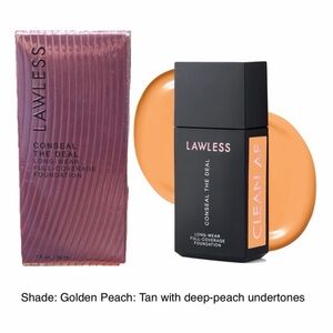 $39 Retail NIB Lawless Conseal The Deal Long Wear Full Coverage Foundation